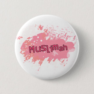 Muslimah Button (roze)