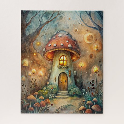Musroom House Puzzle (Vertical)