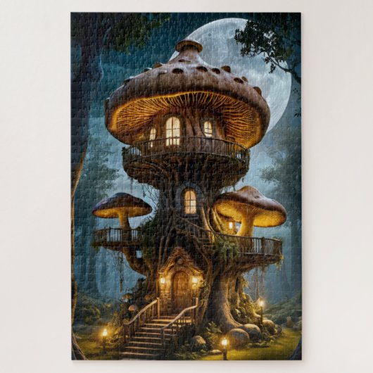 Musroom House Puzzle (Vertical)