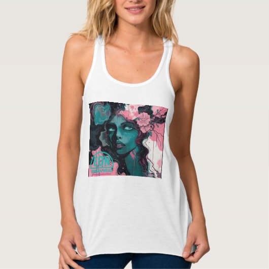 MUSSA FLORAL TANKTOP (Voorkant)