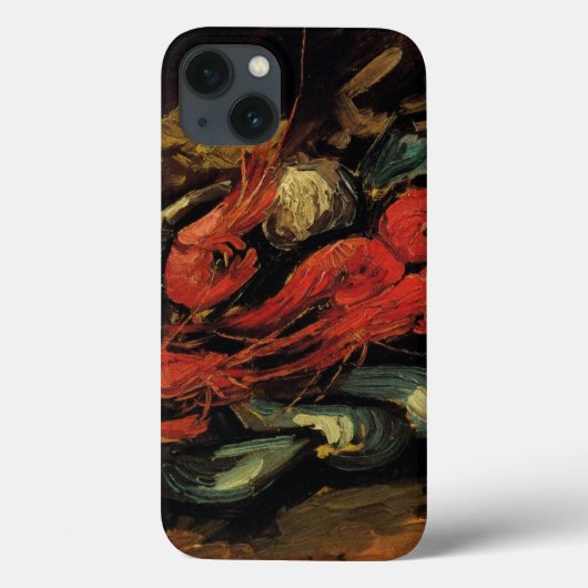 Mussels en garnalen van Vincent van Gogh Case-Mate iPhone Case (Achterkant)