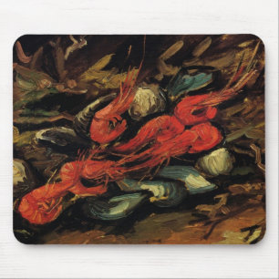 Mussels en garnalen van Vincent van Gogh Muismat