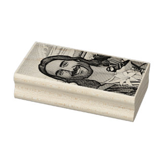 Mussen en lelies rubberstempel