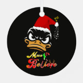 Must Believe Christmas Metalen Ornament (Achterkant)