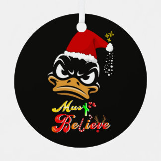 Must Believe Christmas Metalen Ornament