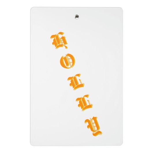 Must Believe Christmas Mini Klembord (Achterkant)