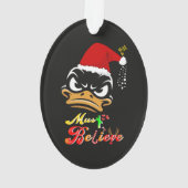 Must Believe Christmas Ornament (achterkant)