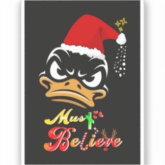 Must Believe Christmas Sticker