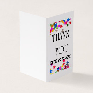 ✨ Must-have "Bedankt, ooit zo veel personaliseren Kaart