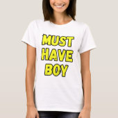 Must Have Boy T-Shirt – Fun & Bold Statement Tee (Devant)