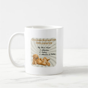 Must-haves voor Golden Retriever-influencers Koffiemok