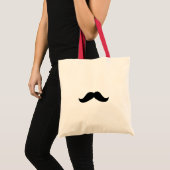 Mustache Bag Tote Bag (Voorkant (product))