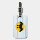 Mustache Bagagelabel (Voorkant verticaal)
