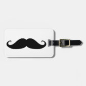 Mustache Bagagelabel (Voorkant horizontaal)