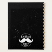 Mustache Barber Shop Haarstylist Afspraak Planner (Achterkant)