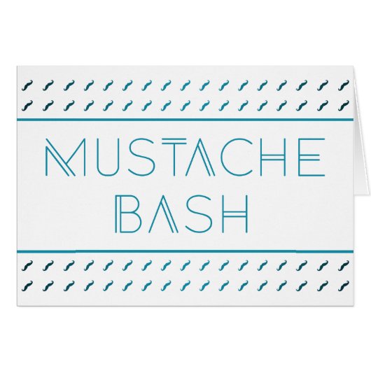 Mustache Bash Metro (Voorkant Horizontaal)