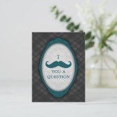 Mustache Bash Question Élégantes Invitations De Fr (Debout devant)