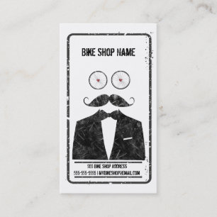 Mustache Bicycle Shop visitekaartje