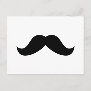 Mustache Briefkaart