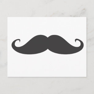 Mustache Briefkaart