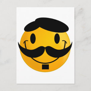 Mustache Briefkaart