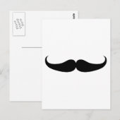 Mustache Briefkaart (Voorkant / Achterkant)