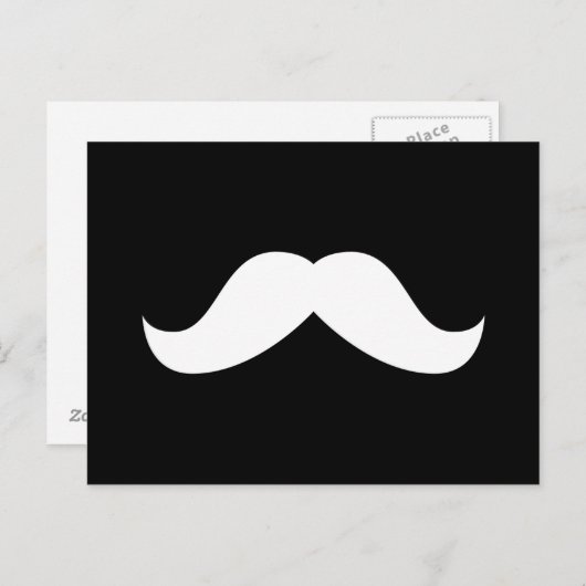 Mustache Briefkaart (Voorkant / Achterkant)