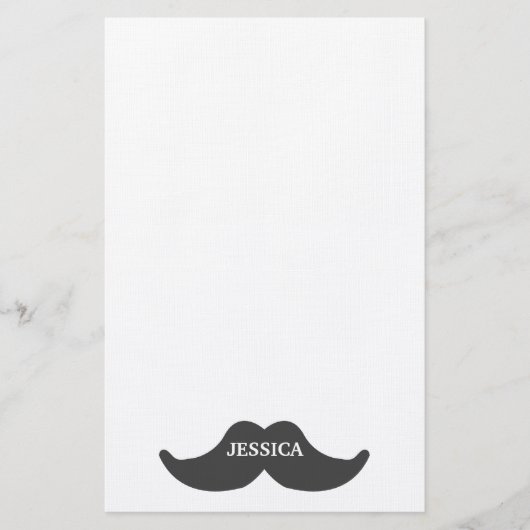 Mustache Briefpapier (Voorkant)