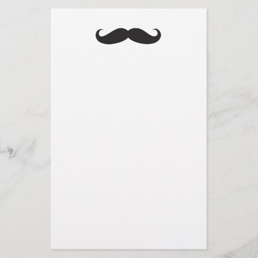 Mustache Briefpapier (Voorkant)