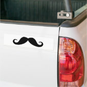 Mustache Bumpersticker (Op Truck)