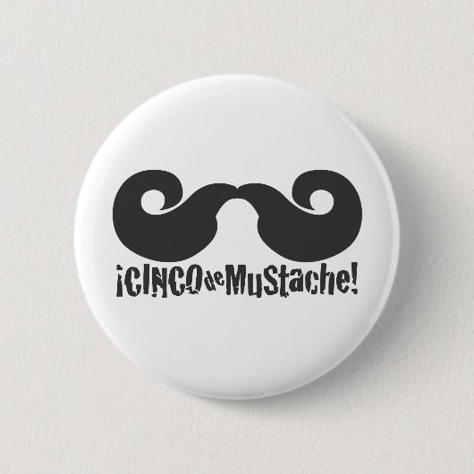 Mustache Button (Voorkant)