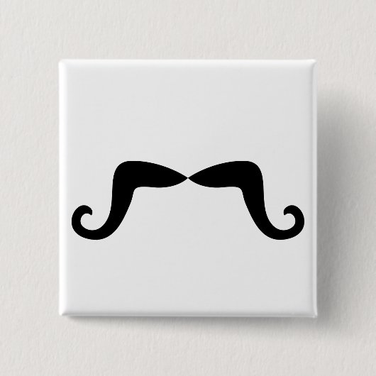 Mustache Button (Voorkant)