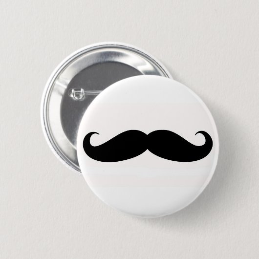 Mustache Button (Voorkant /achterkant)