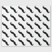 Mustache Cadeaupapier (Vlak)