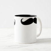 Mustache Café Beveree Mug (Devant droit)