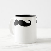 Mustache Café Beveree Mug (Devant gauche)