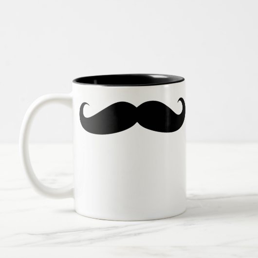 Mustache Café Beveree Mug (Gauche)