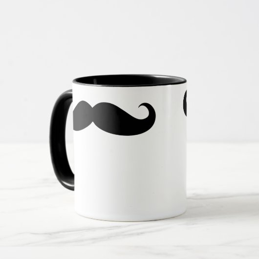 Mustache Café Beveree Mug (Devant gauche)