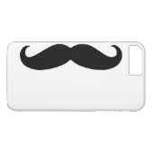 Mustache Case-Mate iPhone Case (Achterkant (Horizontaal))