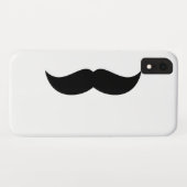 Mustache Case-Mate iPhone Case (Achterkant (horizontaal))