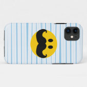 Mustache Case-Mate iPhone Case (Achterkant (horizontaal))