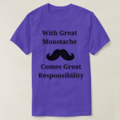 Mustache Classic TShirt (Design devant)