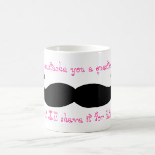 Mustache Coffee Mok