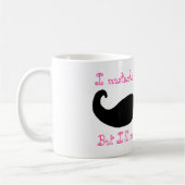 Mustache Coffee Mok (Links)