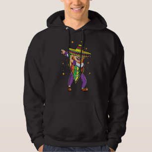 Mustache Dabbing Mexican Happy Cinco de May Hoodie