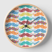 Mustache de heer Hipster Retro (Voorkant)