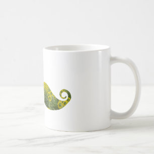 Mustache de tournesol blanc classique Mug blanc