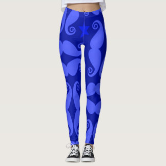 Mustache Entraînement Motif Yoga Leggings