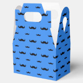 Mustache Favor Box Bedankdoosjes (Geopend)