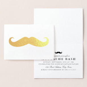 Mustache Folie Kaarten